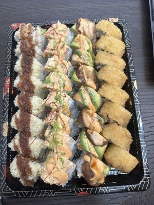   at Gorilla Eats Sushi in San Diego