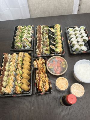   at Gorilla Eats Sushi in San Diego