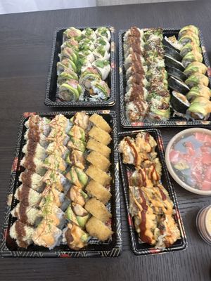   at Gorilla Eats Sushi in San Diego