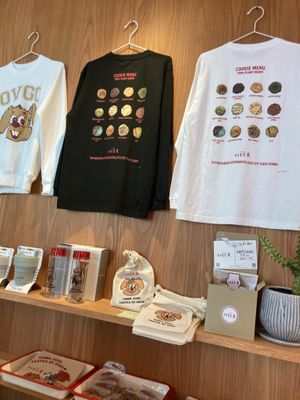 Merch  at OVGO B.A.K.E.R. - Meiji st. in Tokyo