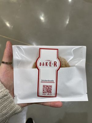 To-go cookie as it’s pricey to sit in  at OVGO B.A.K.E.R. - Meiji st. in Tokyo