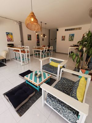 Indoor cosy place at Full-Fill in Koh Lanta