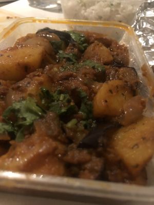 Eggplant Curry   at Veg & Vegan Indian Cuisine in Para Vista