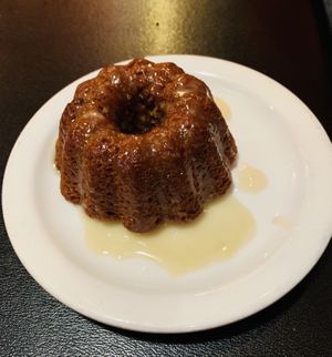 Vegan bundt cake at Renee's Organic Oven in Tucson