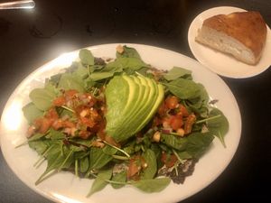 Jamie's Super Salad at Renee's Organic Oven in Tucson