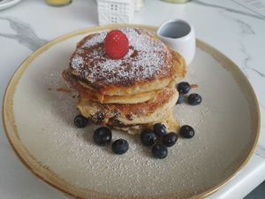Original Pancakes vegan at Batela in Saarbrucken