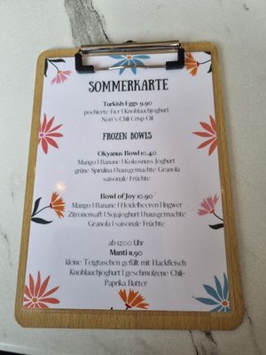 Sommerkarte at Batela in Saarbrucken
