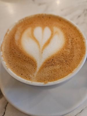 Oat Cappuccino at Batela in Saarbrucken