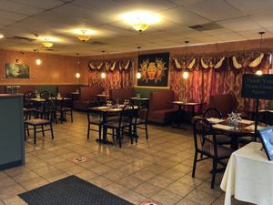 Dining area   at Taj Mahal Fine Indian Cuisine  in Rochester