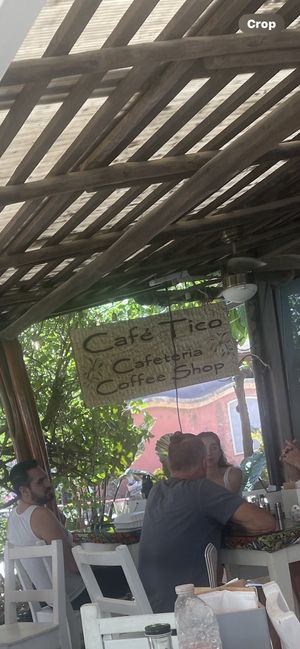   at Cafe Tico in Tamarindo