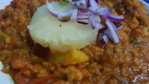 Vegan Dansak #Veganuary at The Raj in York