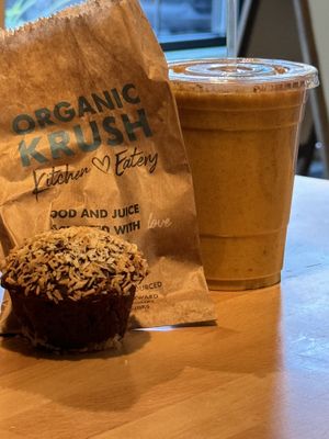   at Organic Krush in Stony Brook