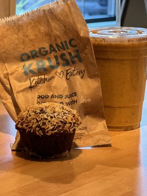   at Organic Krush in Stony Brook