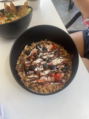 Chocolate bowl  at Sweet and Fit in Puerto Vallarta