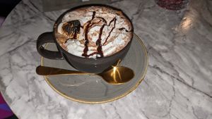 Speciality hot chocolate at Grind House Bawtry in Doncaster