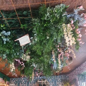 Stunning botanical decor at Grind House Bawtry in Doncaster