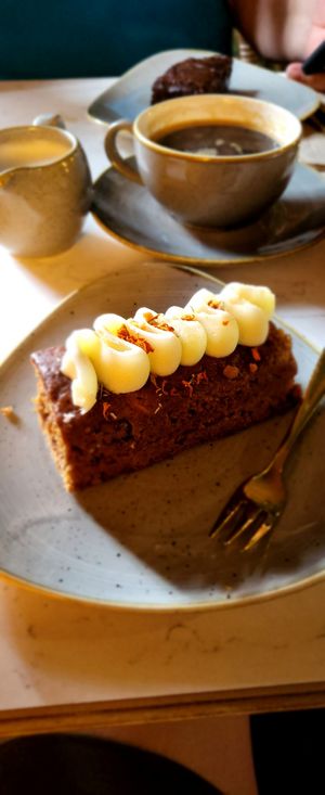 Carrot cake at Grind House Bawtry in Doncaster