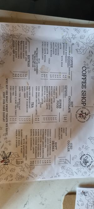 New drinks menu at Grind House Bawtry in Doncaster