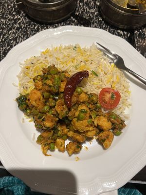   at Bombay Bustle in London