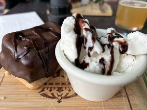 Fairly frosted deserts   at Jordan's Homeside Pub in Hamilton