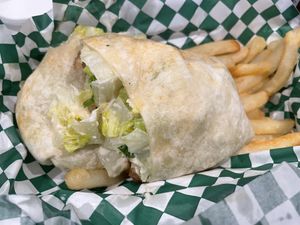 Chicken ceasar wrap meal  at Jordan's Homeside Pub in Hamilton