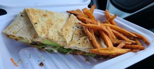 Munchwrap Supreme at Native Foods in Lone Tree