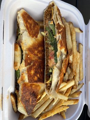 Seasonal Crunchwrap  at Native Foods in Lone Tree