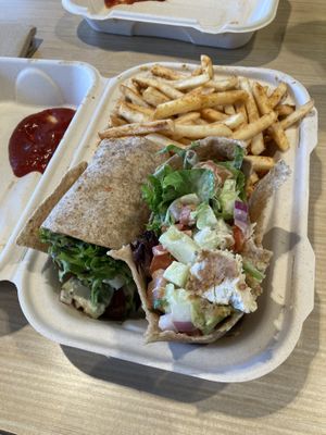 Twister Wrap  at Native Foods in Lone Tree