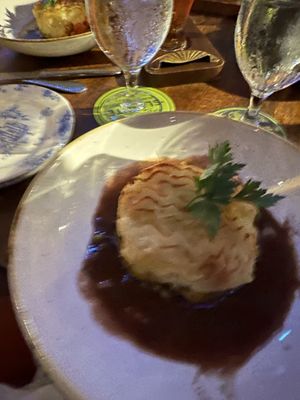 Vegan Shepherd’s Pie  at Raglan Road in Lake Buena Vista