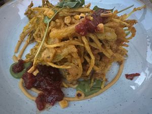 Sure I’m frittered   at Raglan Road in Lake Buena Vista