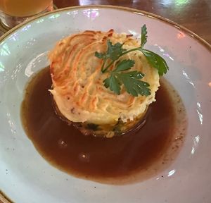 “The Shepard Went Vegan"  at Raglan Road in Lake Buena Vista