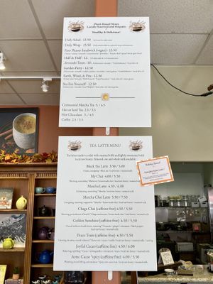 October 2023 menu  at Spice of Life in Paso Robles