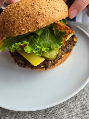 The Veganator at Chez Victor - St Jean in Quebec