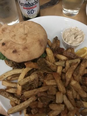 Veganator 🌿👌🏻 at Chez Victor - St Jean in Quebec