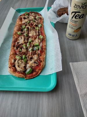 Flat n crispy to devour... at Florish in Tampa