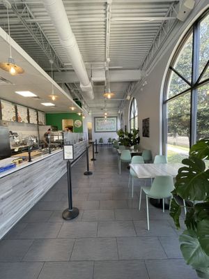 Interior seatingg  at Florish in Tampa