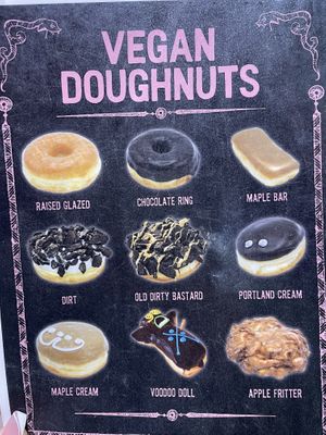 Vegan Donut Options  at Voodoo Doughnut - Broadway in Denver