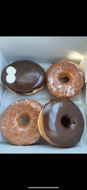 Delicious vegan donuts!  at Voodoo Doughnut - Broadway in Denver