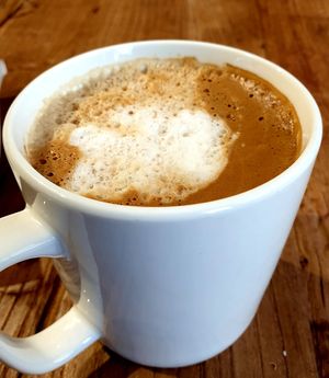 latte...only soy at Shop Right in Seoul