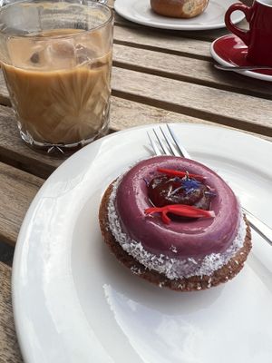 Vegan and gluten free cake  at Faro - Caffè Specialty in Rome