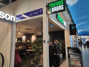 Outside at Friends & BRGRS in Rovaniemi