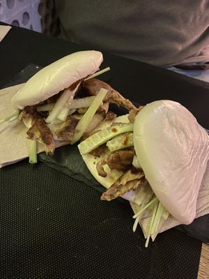 Hoisin ‘Duck’ Boa Buns  at La Favorita Bar in Alicante