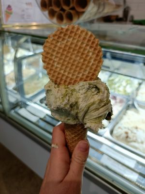 Pistachio! at Artico Gelateria in Milan