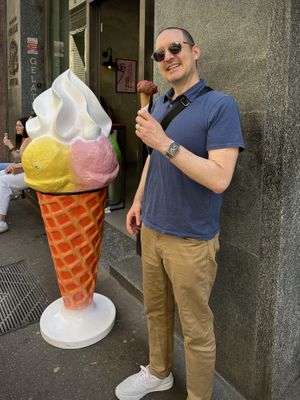   at Artico Gelateria in Milan