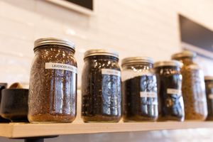 Looseleaf tea at People's Coffee in Durham