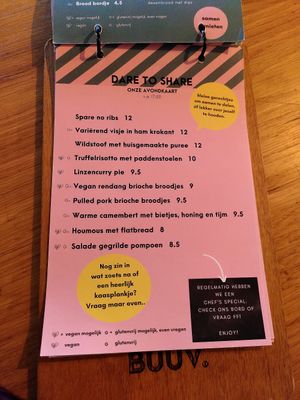 Evening sharing at BUUV in Nijmegen