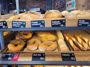 Misc vegan baked goods at Backstube - Stenersgata in Oslo