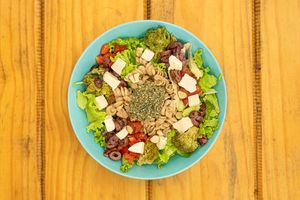 Pesto Salad Bowl at A Tropicana - Sorvetes na chapa in Sao Paulo