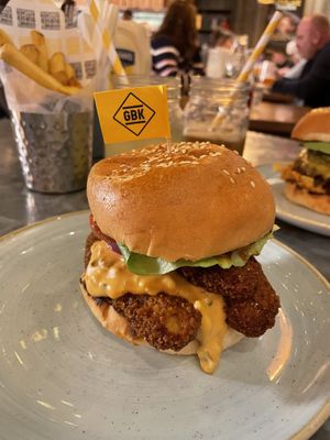 Cluck free  at Gourmet Burger Kitchen in Birmingham