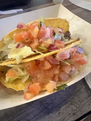 Impossible tacos (I already ate one)   at Butaque in Fajardo